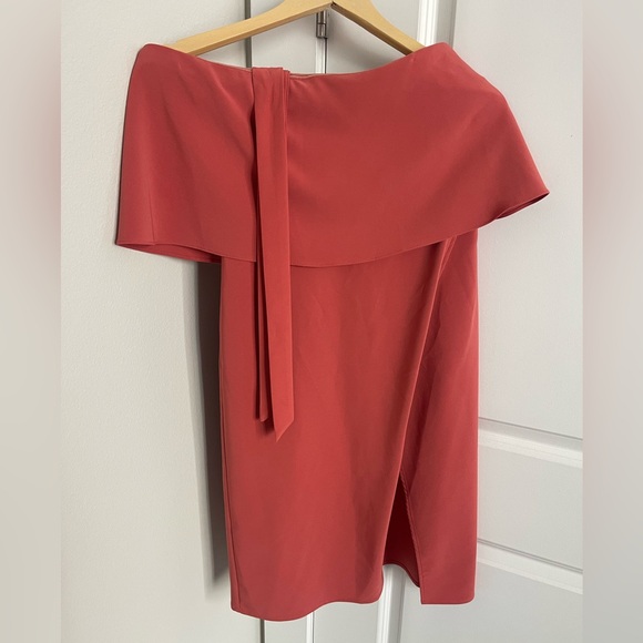 Lover and Friends Violet Midi Dress in Orange Size Small - Picture 4 of 6